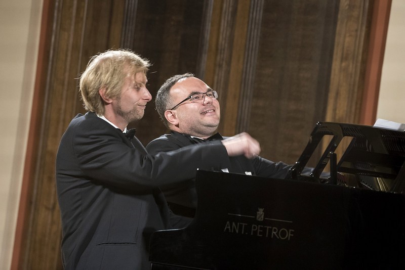 Ivo Kahánek a David Mareček, foto Petra Hajská